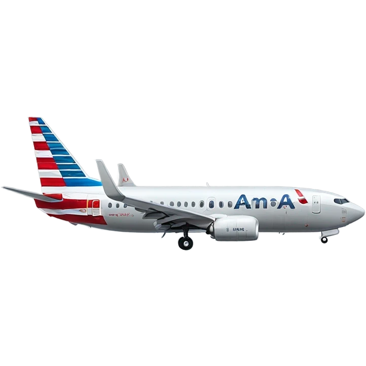 Single American Airlines 737 Max 8 emoji