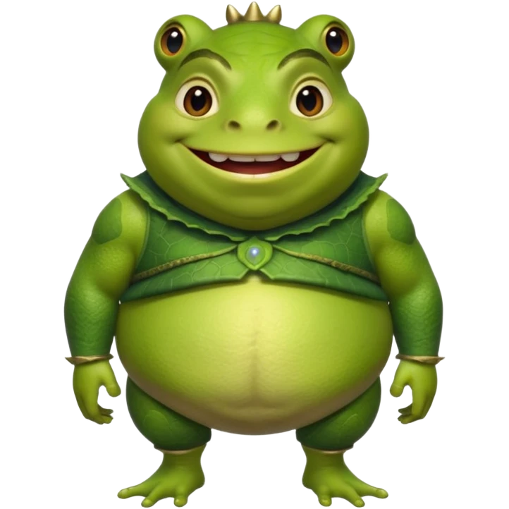 frog in a shrek costume emoji