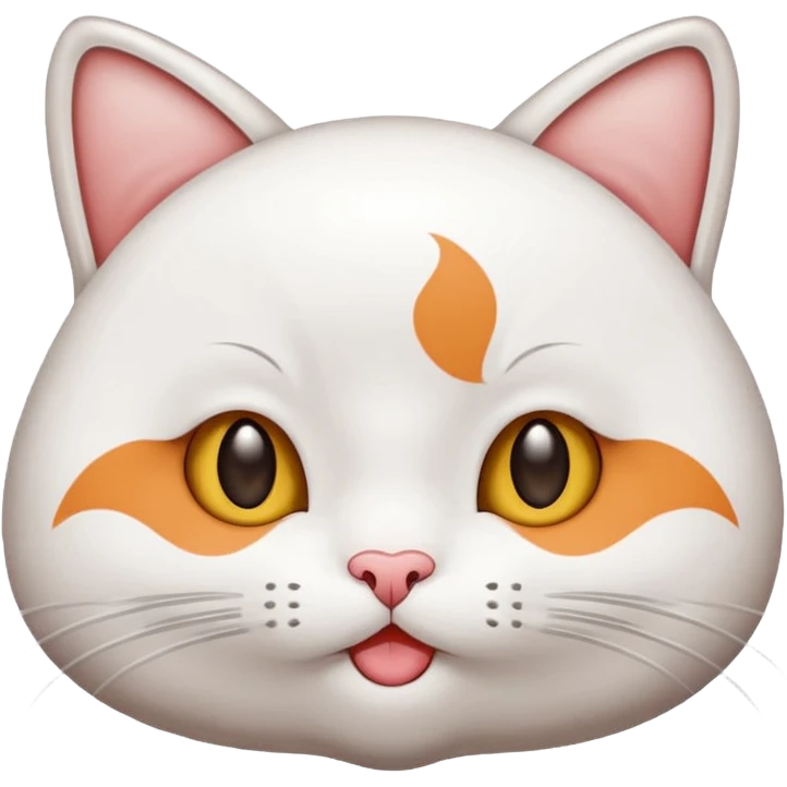 신사콧수염을 단 치즈고양이가 게임기를 들고있다 emoji