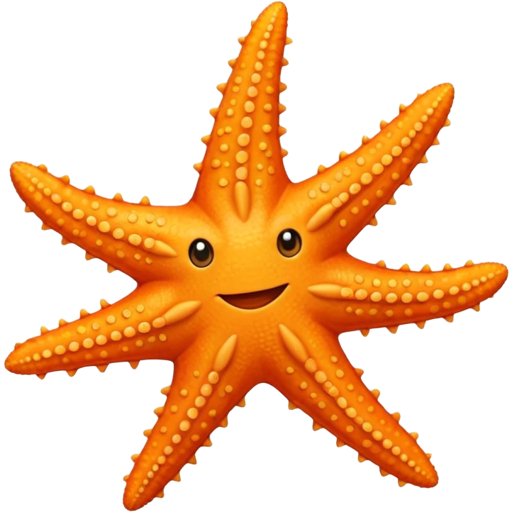 Simple starfish emoji