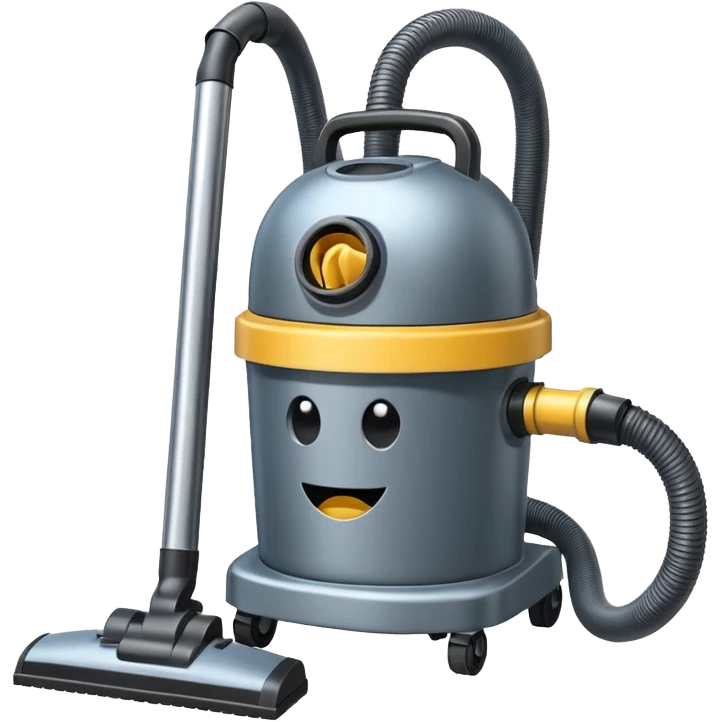 Dust extraction vacuum emoji