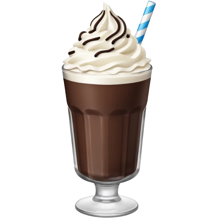 oreo milkshake emoji