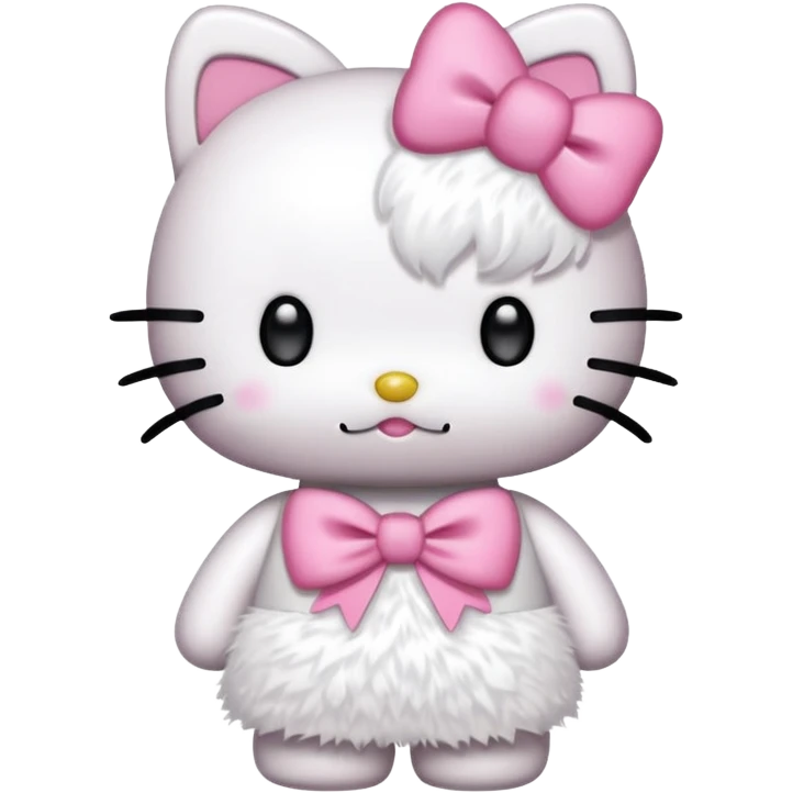 Hello Kitty in stehen  emoji