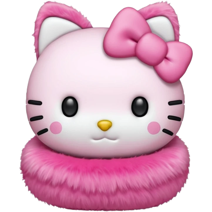 hello kitty粉色的 emoji