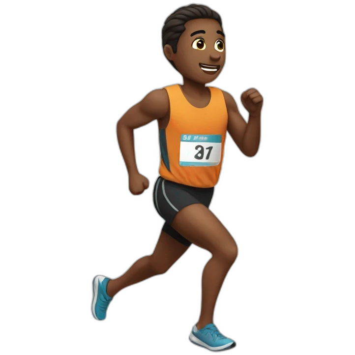 running emoji