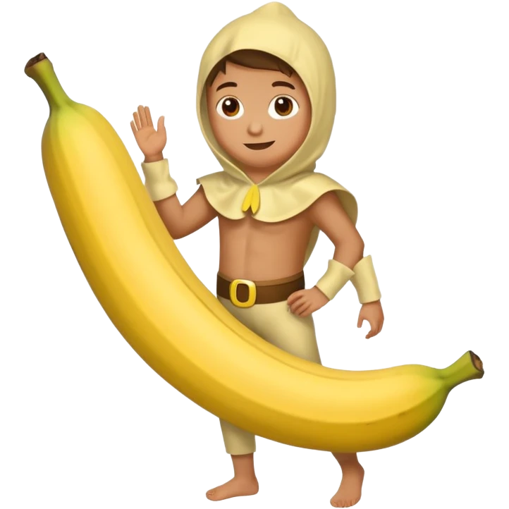 Banana rapper emoji