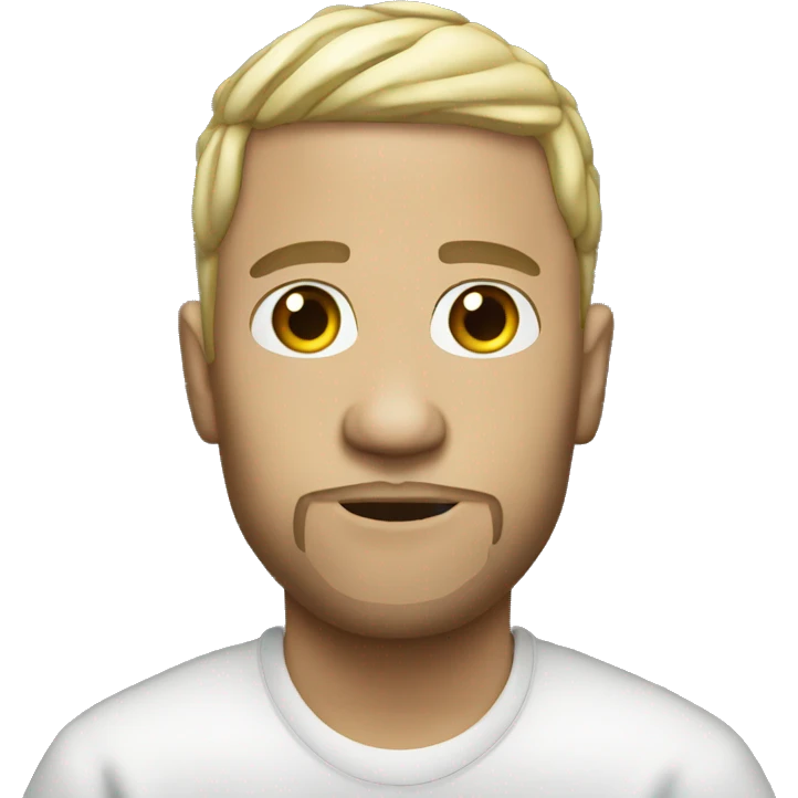 white rapper emoji