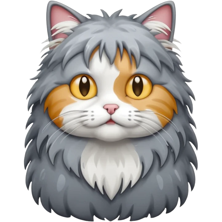 Wet cat emoji