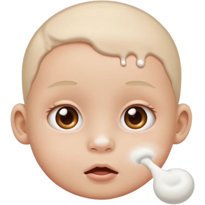Baby snorting coke  emoji