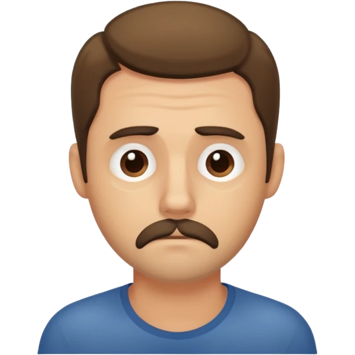 Tired man emoji