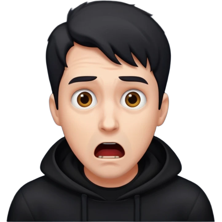 man falling into the void emoji