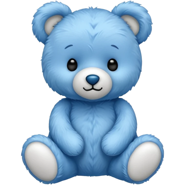 Blue Teddy  emoji