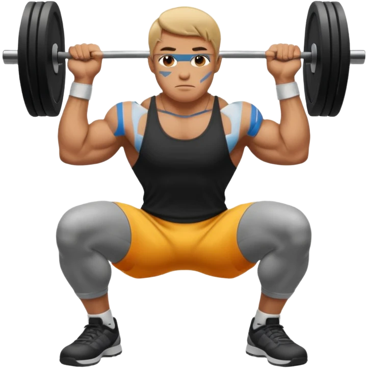 Squat emoji