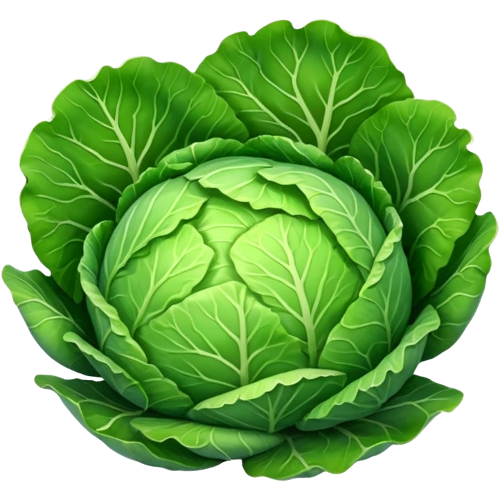 Качан круглой капусты emoji