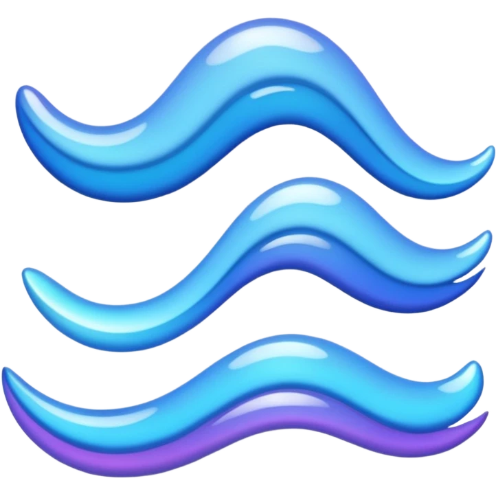 Wavy emoji