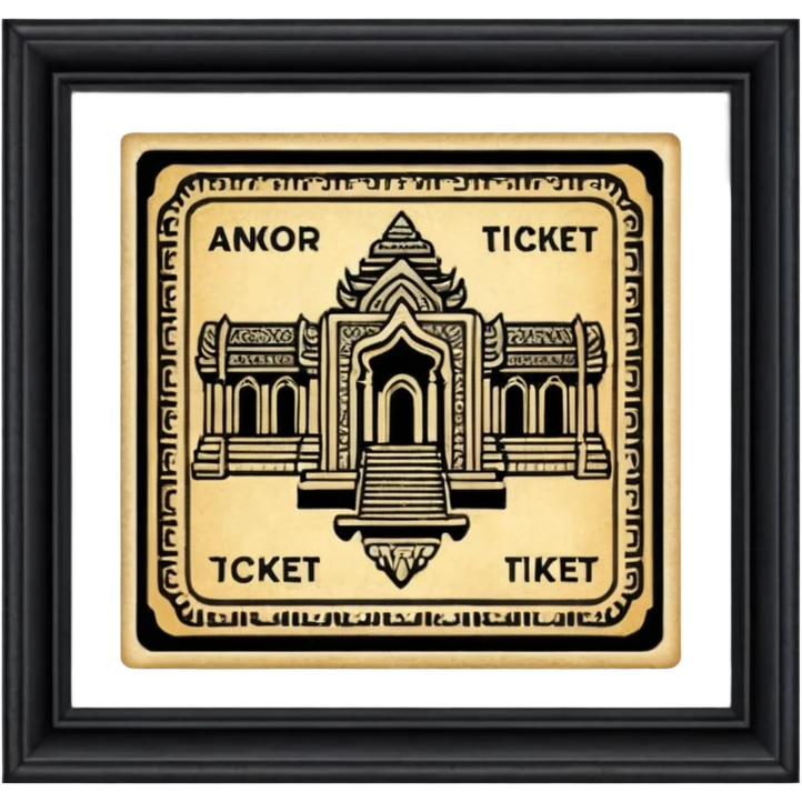 Angkor ticket emoji