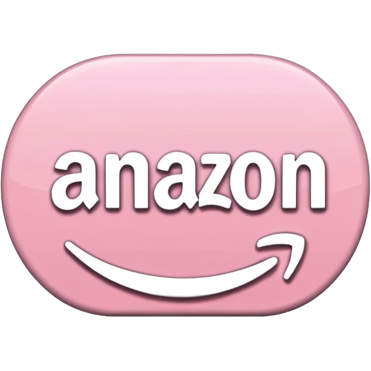 amazon prime video aesthetic logo in pastel pink emoji