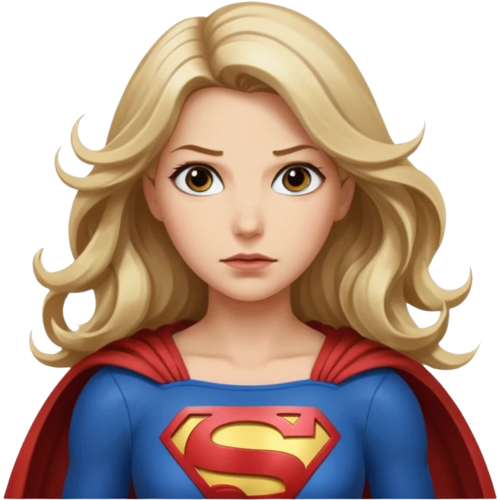 Supergril emoji