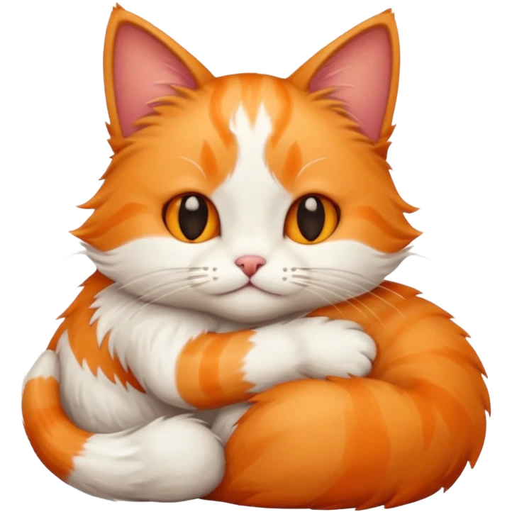 cat hug emoji