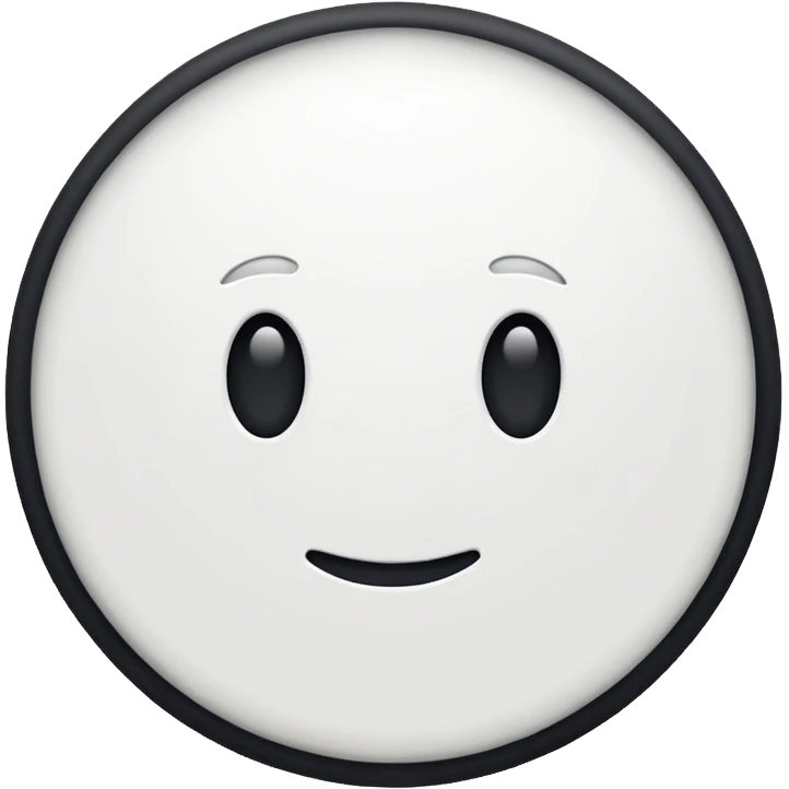 ⚪ emoji