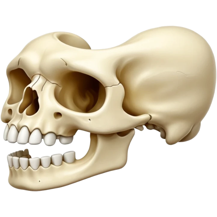 jaw bone emoji