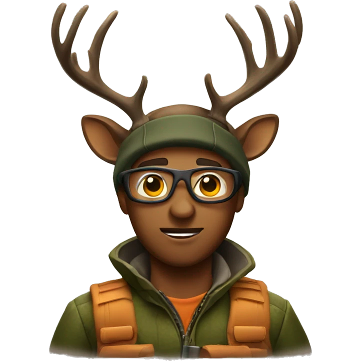 Deer hunter emoji