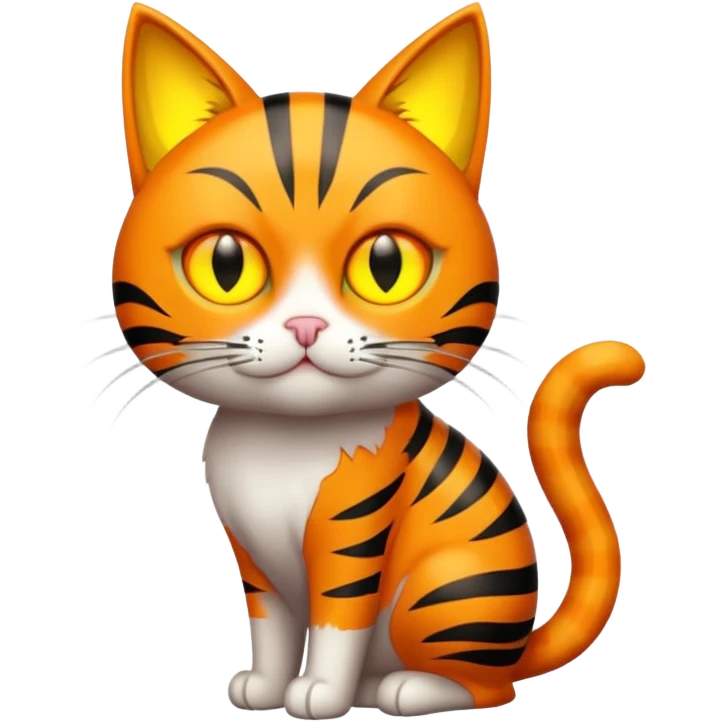 Helloween cat emoji