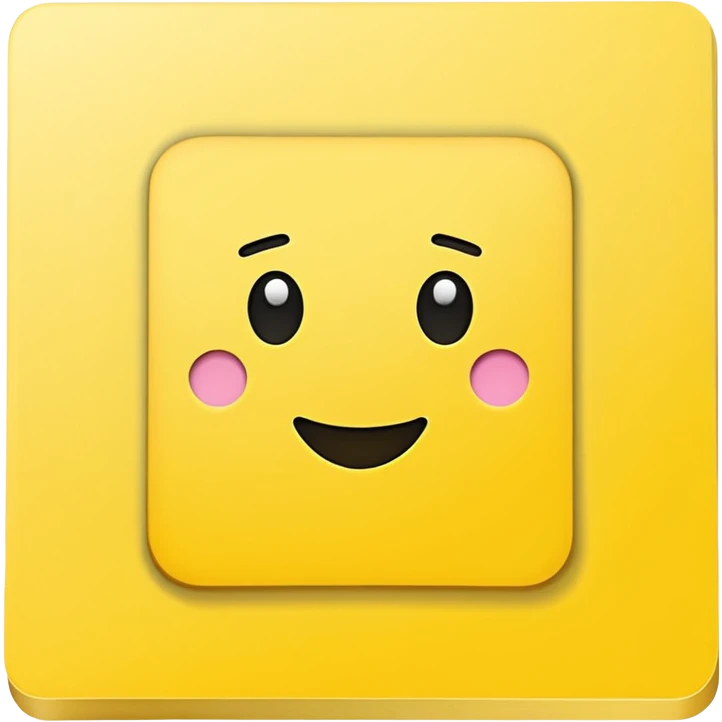 Post it note stationary  emoji
