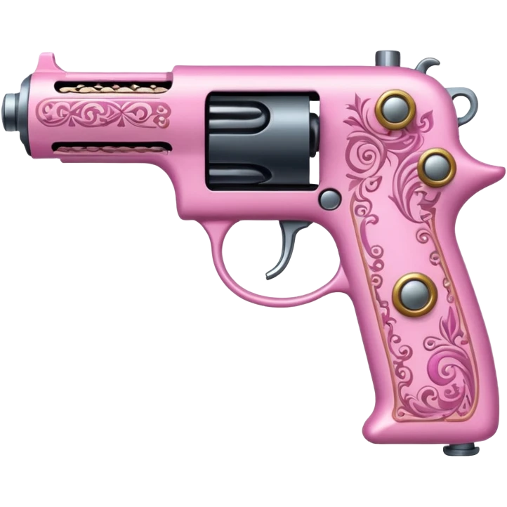 pink tattoo gun emoji