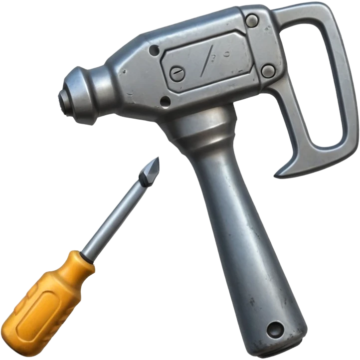 hammer with a screwdriver emoji