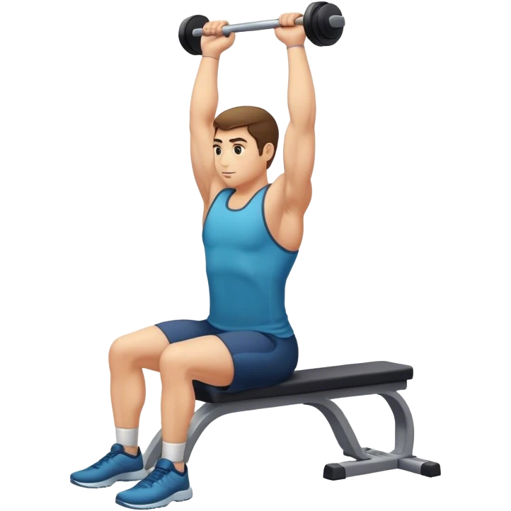 tricep-extension exercise emoji