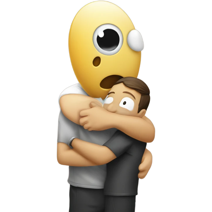Nettspend hugging LAZER DIM 700 emoji