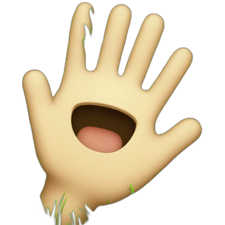 touch grass emoji
