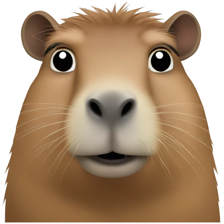 Capybara emoji