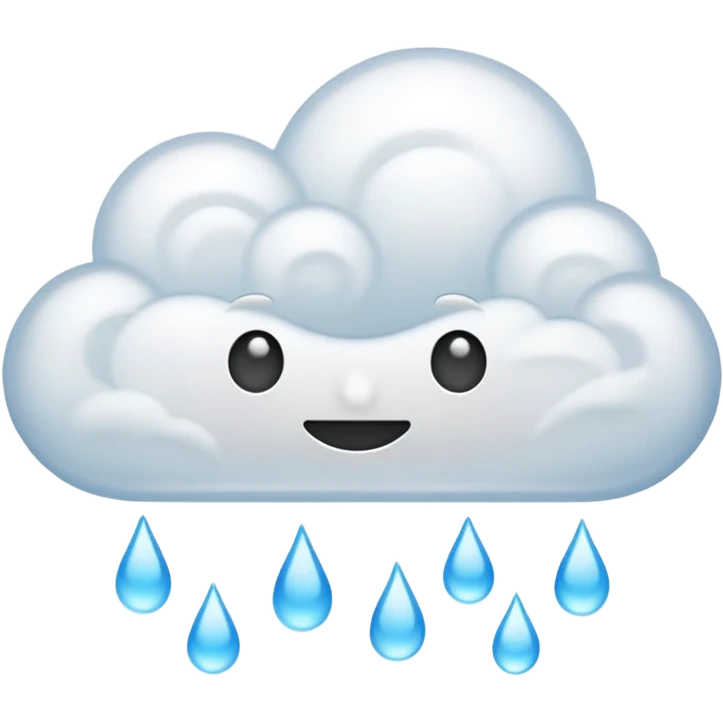 Evaporation emoji