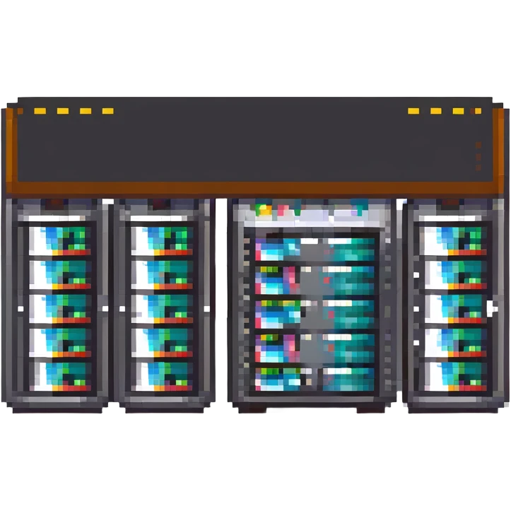 Tiny server rack emoji