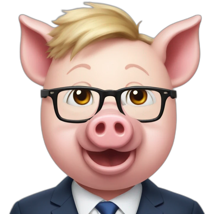david cameron's pig fursona emoji