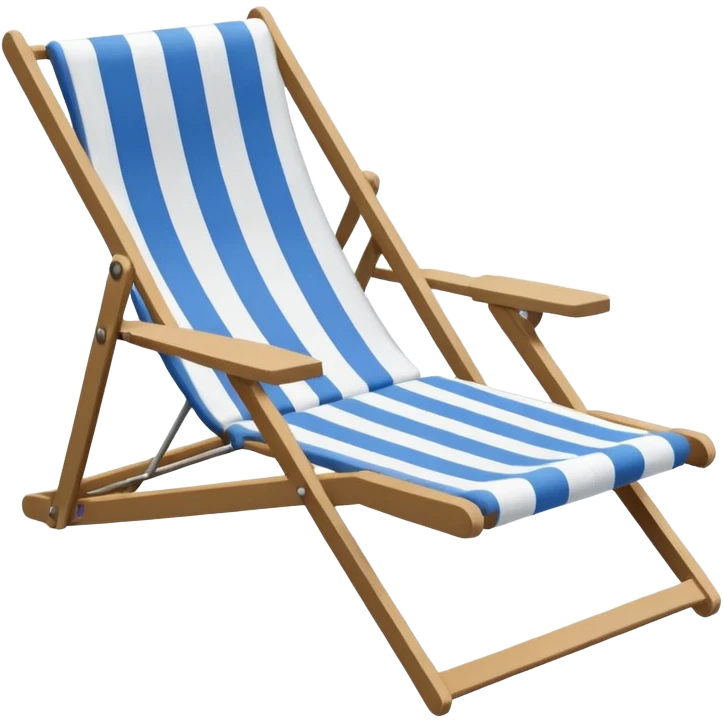Deck chair emoji