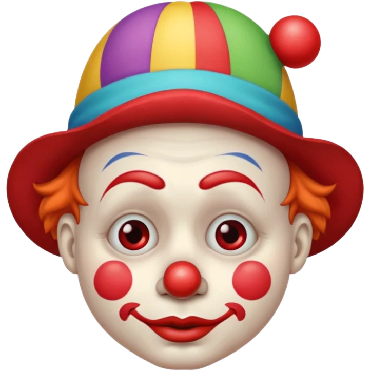 depressed clown emoji