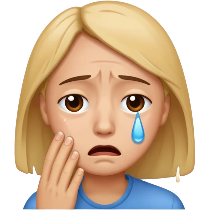 Cry emoji