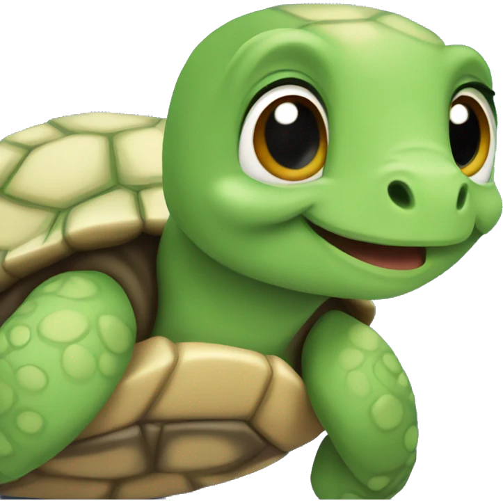 cute turtle  emoji