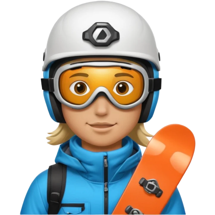 Snowboarder emoji