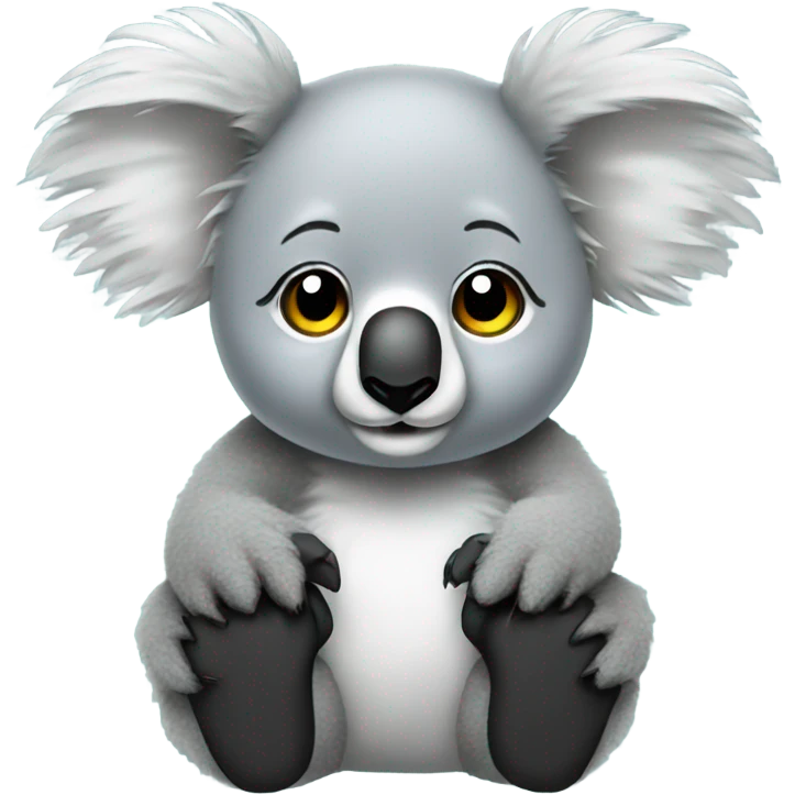Koala with earmuffs  emoji