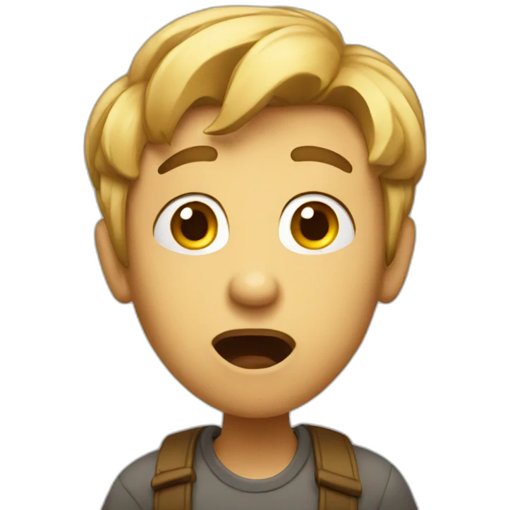 Astonished emoji