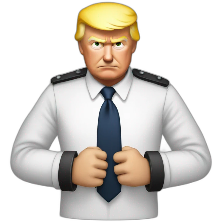 trump-in-handcuffs emoji