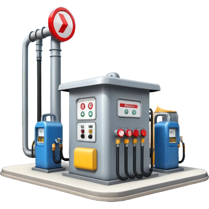 gas distribution station emoji