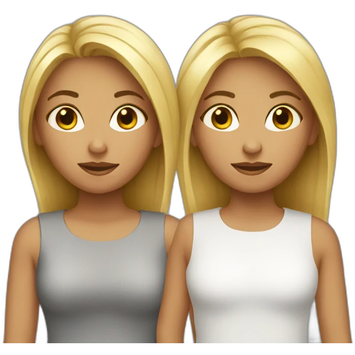2 filles emoji
