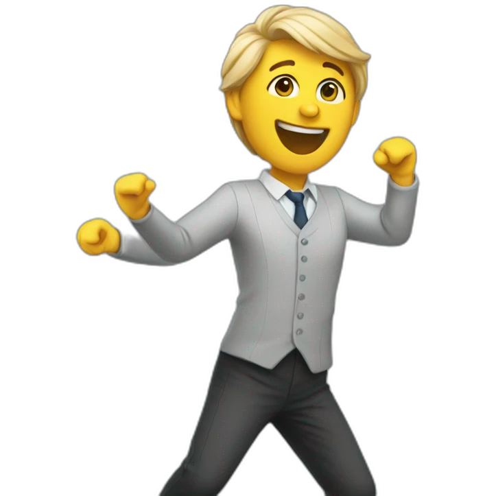 teacher dancing emoji