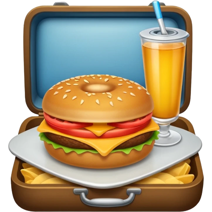 plane food emoji
