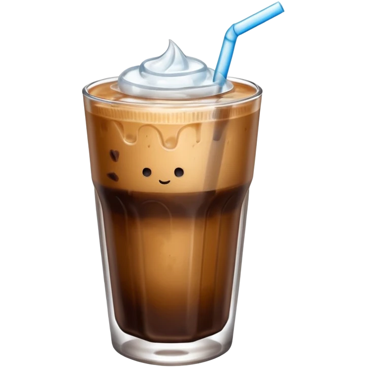 Ice coffee  emoji